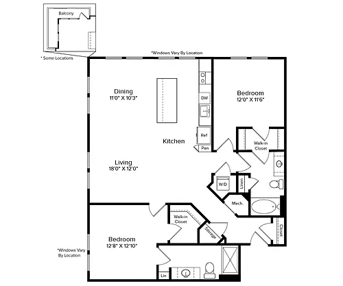 Floor plan B6-1293