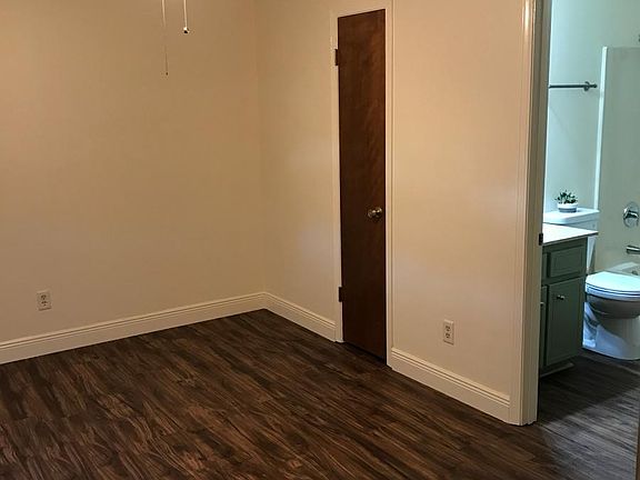 Renovated master bedroom with large walk-in closet