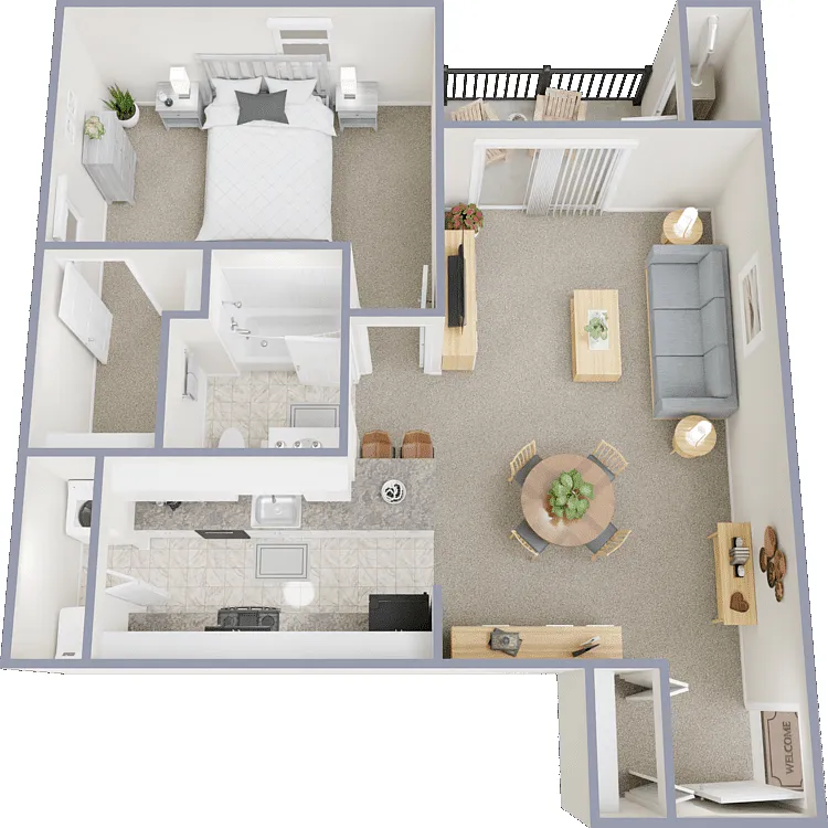 Floor plan Carlton