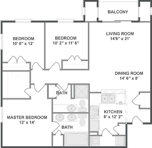 2nd image of 1155 Museum Blvd #2-0401
