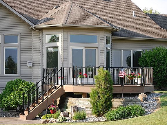 New all weather deck/railing