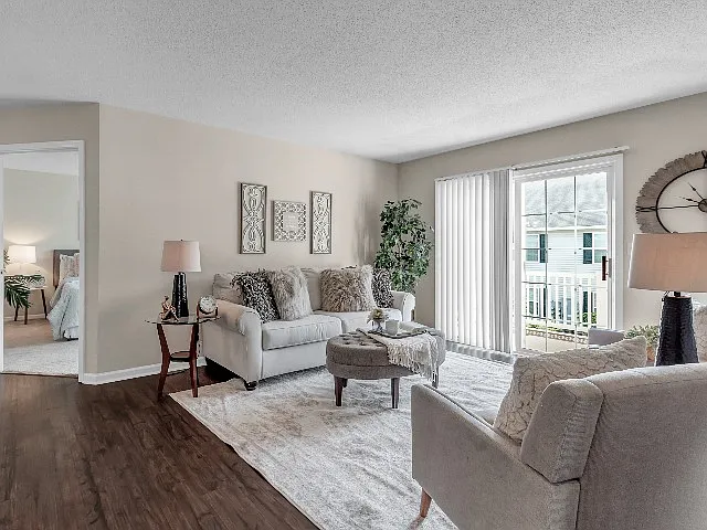 Bright Open Living Room