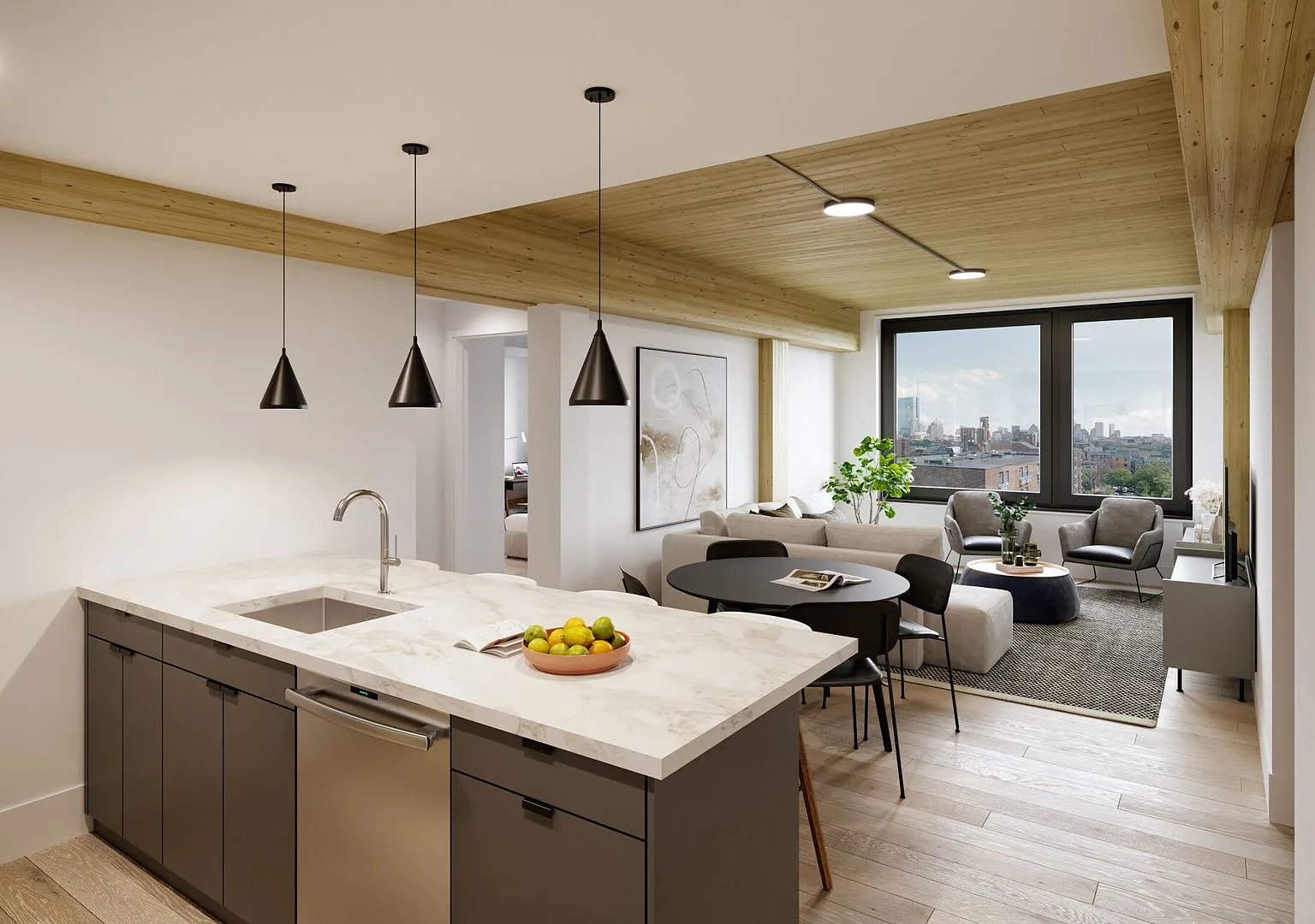 No Fee! State of The Art Luxury near North Eastern! In Unit Laundry, Bike Storage, Elevator Access! — Photo 1