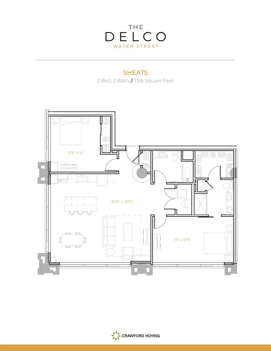 Floor plan Sheats