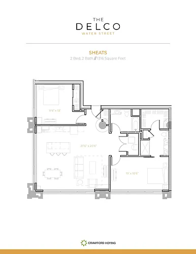 Floor plan Sheats