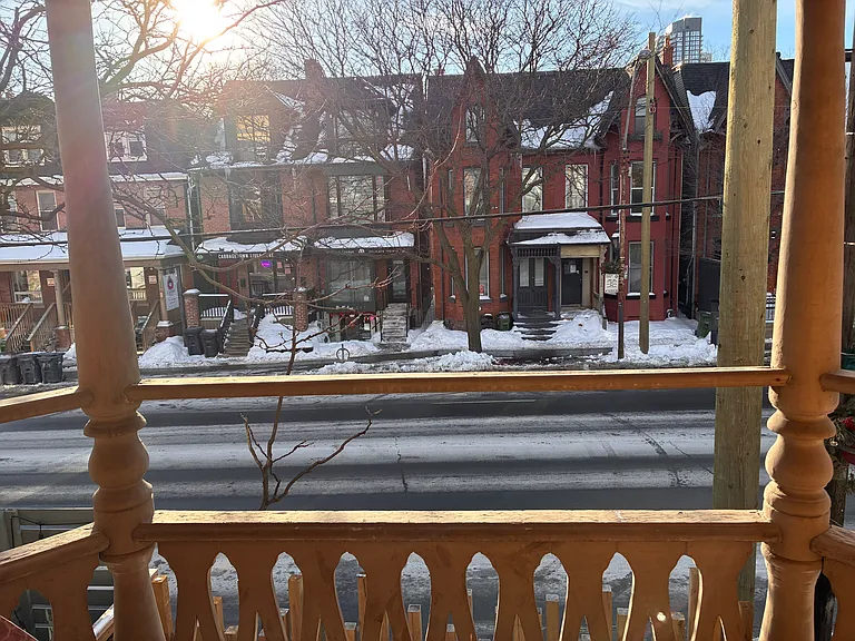 View from the Juliett balcony in the living room.