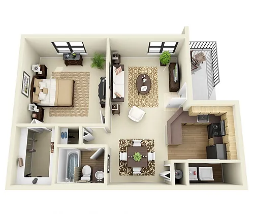 Floor plan A1