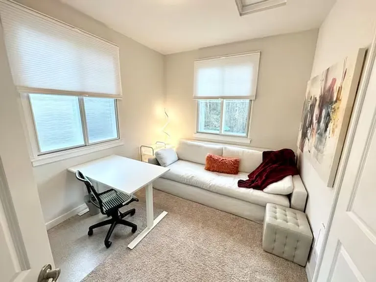 2nd bedroom/office with large closet (not shown) + Twin XL feather-filled sofa bed (non pull-out)