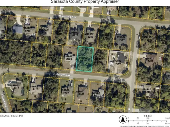 SARGON AVE LOT 4, NORTH PORT, FL 34286