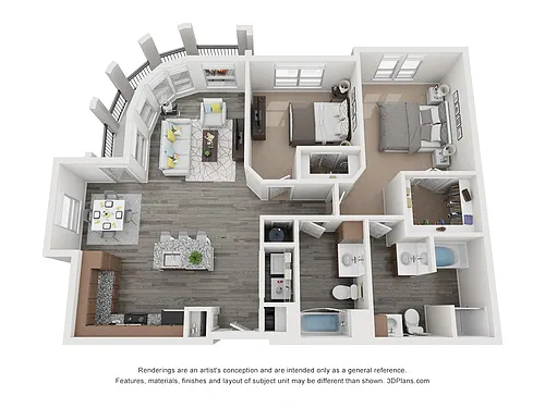 Floor plan B3