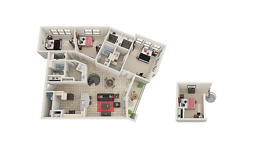 Floor plan C1 Loft