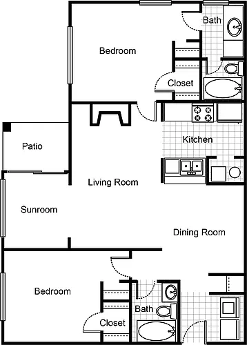 Floor plan The Magnolia