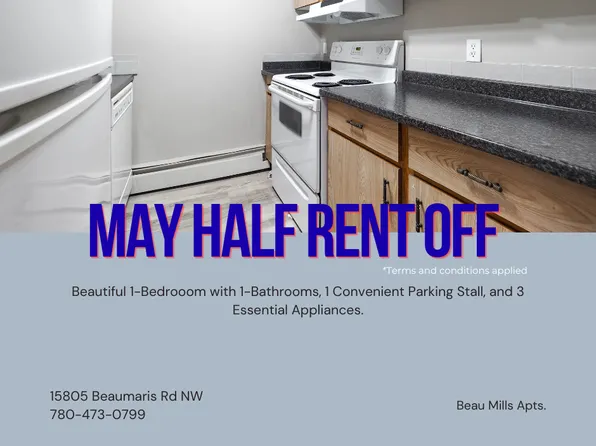 15805 Beaumaris Rd NW #1-Bedroom, Edmonton, AB T5X 5H1