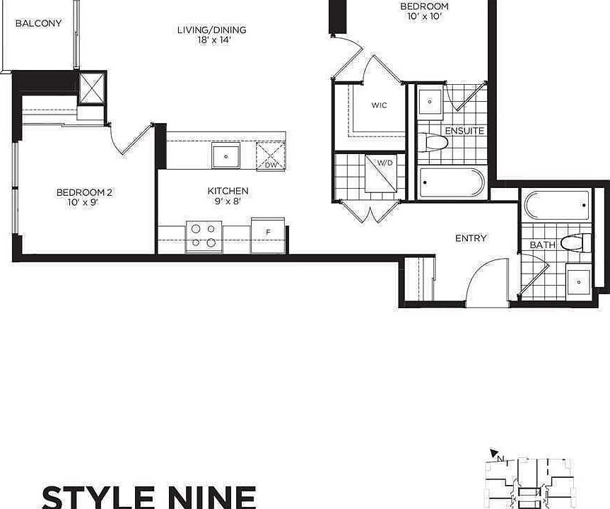 2nd image of 4011 Brickstone Mews #4102