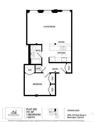 Floor plan 205