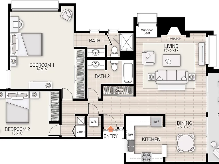 Promontory Point Apartment Homes — Photo 40