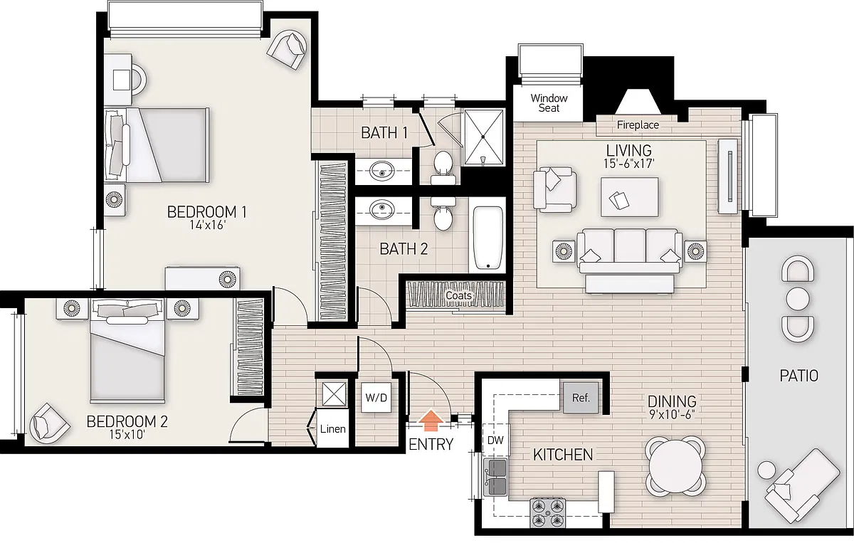 Floor plan Plan 17