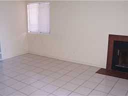 Fireplace in living room