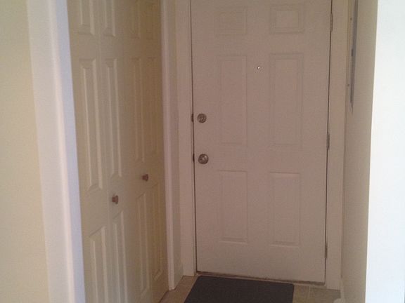 Front hall double closet