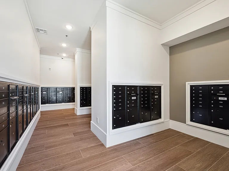 Indoor Mailbox Area
