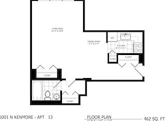 1st image of 6001 N Kenmore Ave APT 413