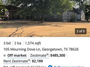 105 Mourning Dove Ln, Georgetown, TX 78626