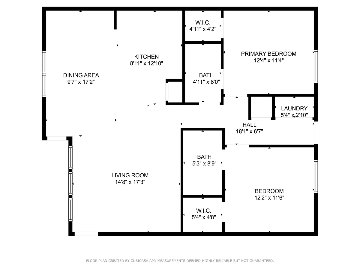 Floor plan Comal
