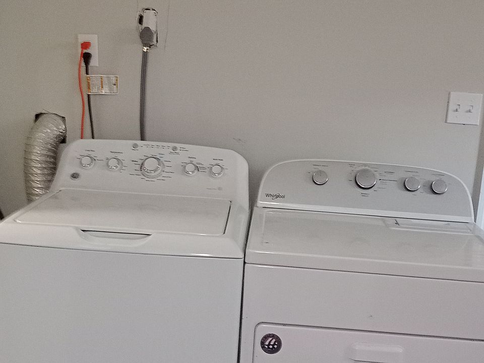 heavy duty and large capacity washer and dryer.