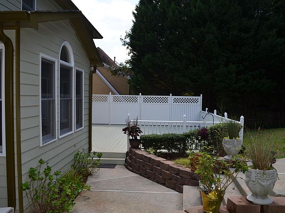 Oversized Deck for outdoor enjoyment