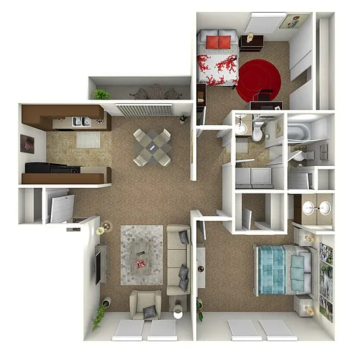 Floor plan B3