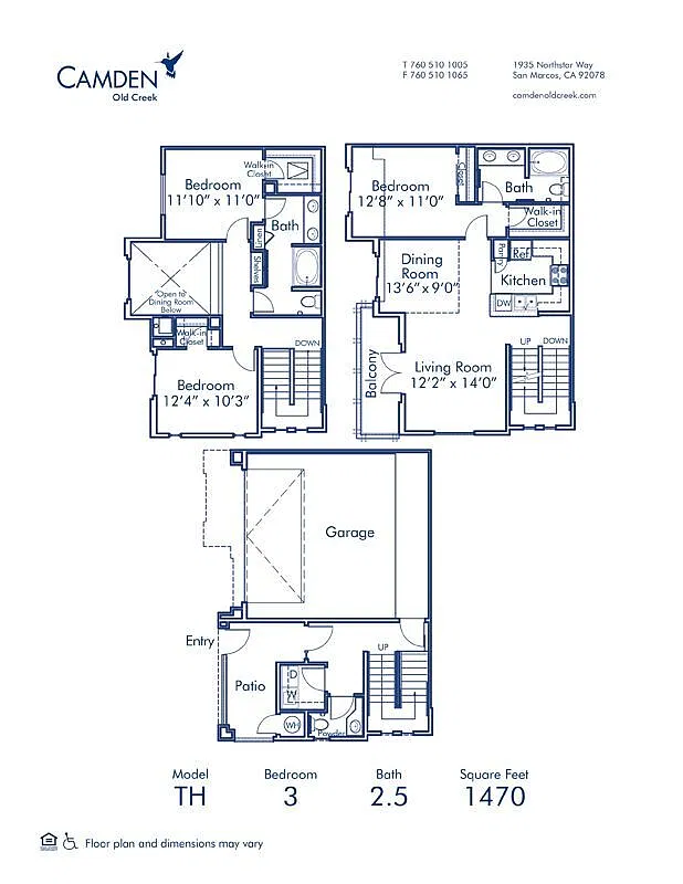 Floor plan TH