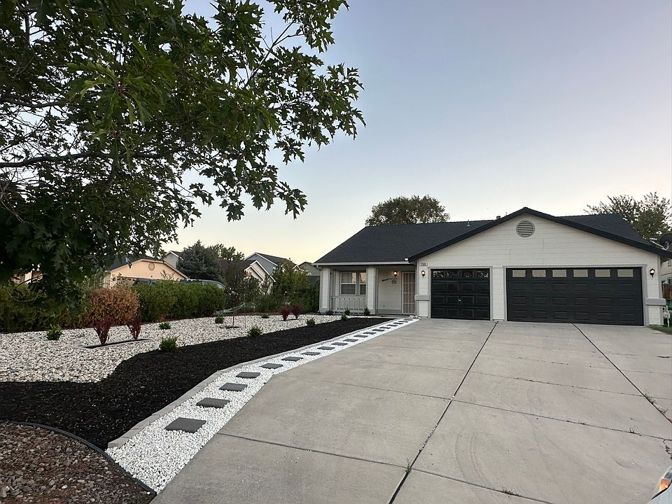 Front house with driveway