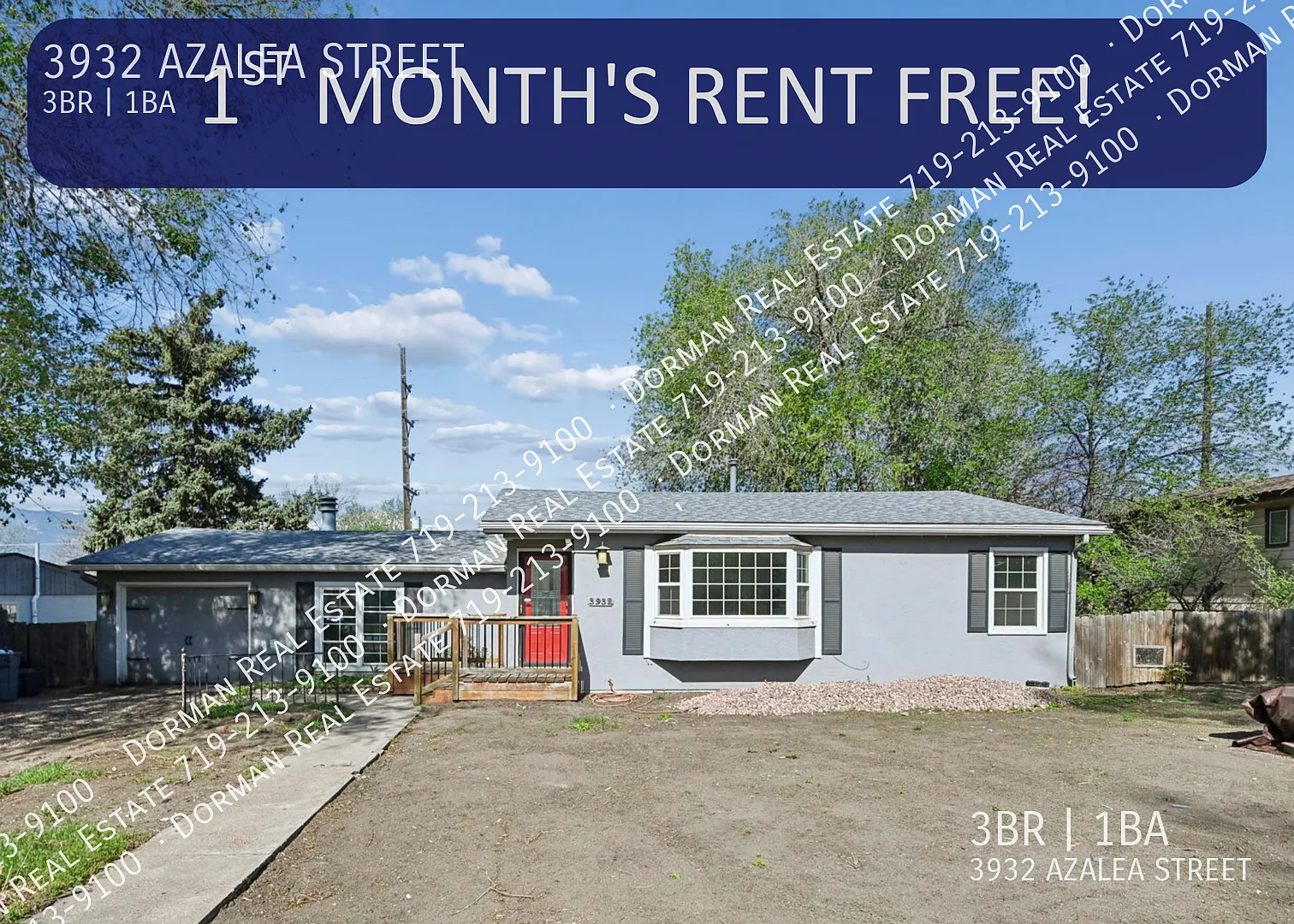 Move-In Special - First Month's Rent Free - Beautifully Updated 3 Bedroom Rancher Close To Uccs! — Photo 1