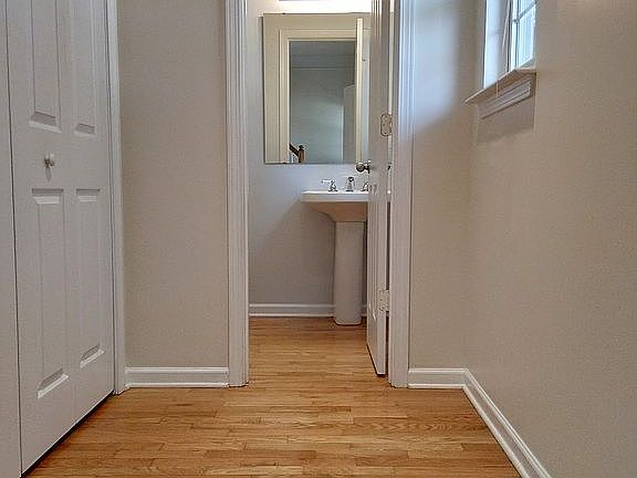 Half Bath and Laundry Closet