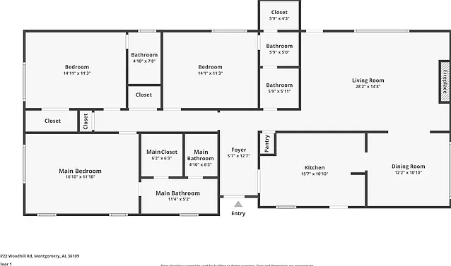 3 bed, 3.0 bath, 1826 sqft, $1,695 — Photo 2
