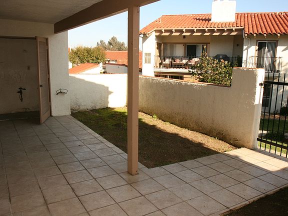 Private Patio with Garden Space