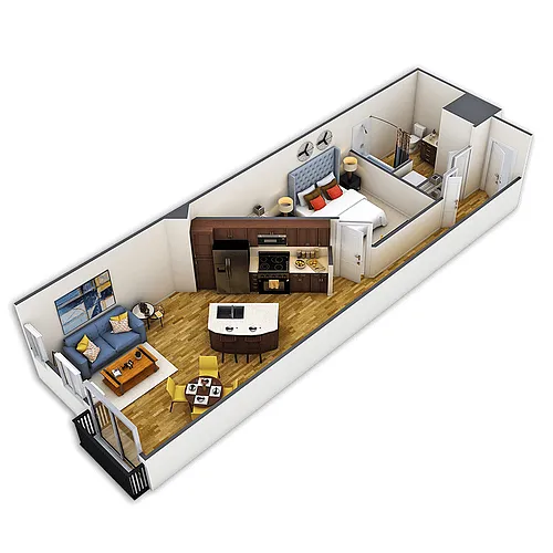 Floor plan Larimer