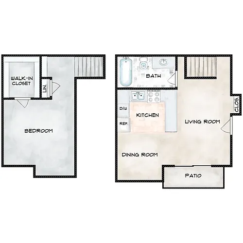 Floor plan Loft