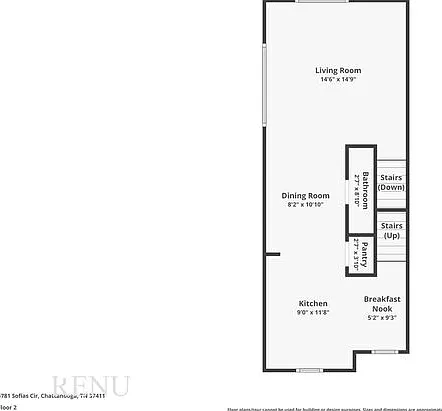 2 bed, 2.0 bath, 1540 sqft, $1,695 — Photo 3