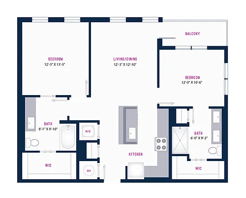 Floor plan B1