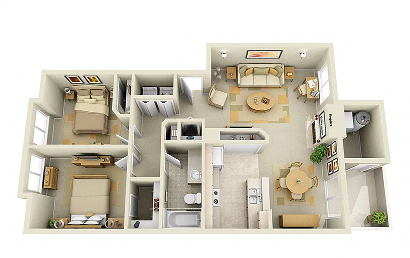 Floor plan Belmont
