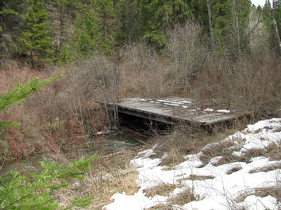 bridge over creek