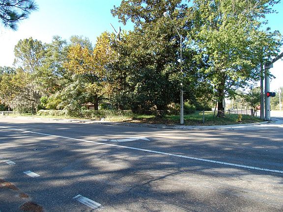 Full view of the corner lot