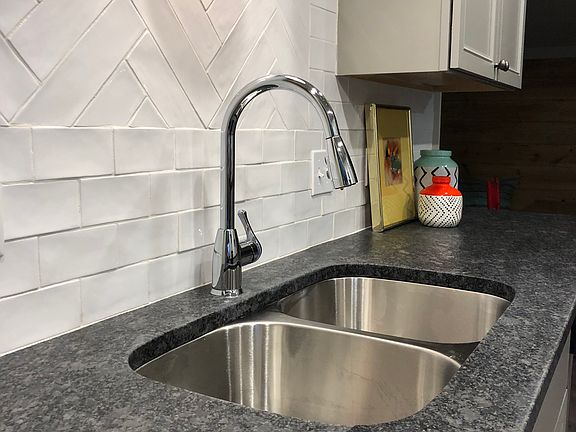 Honed granite countertops 