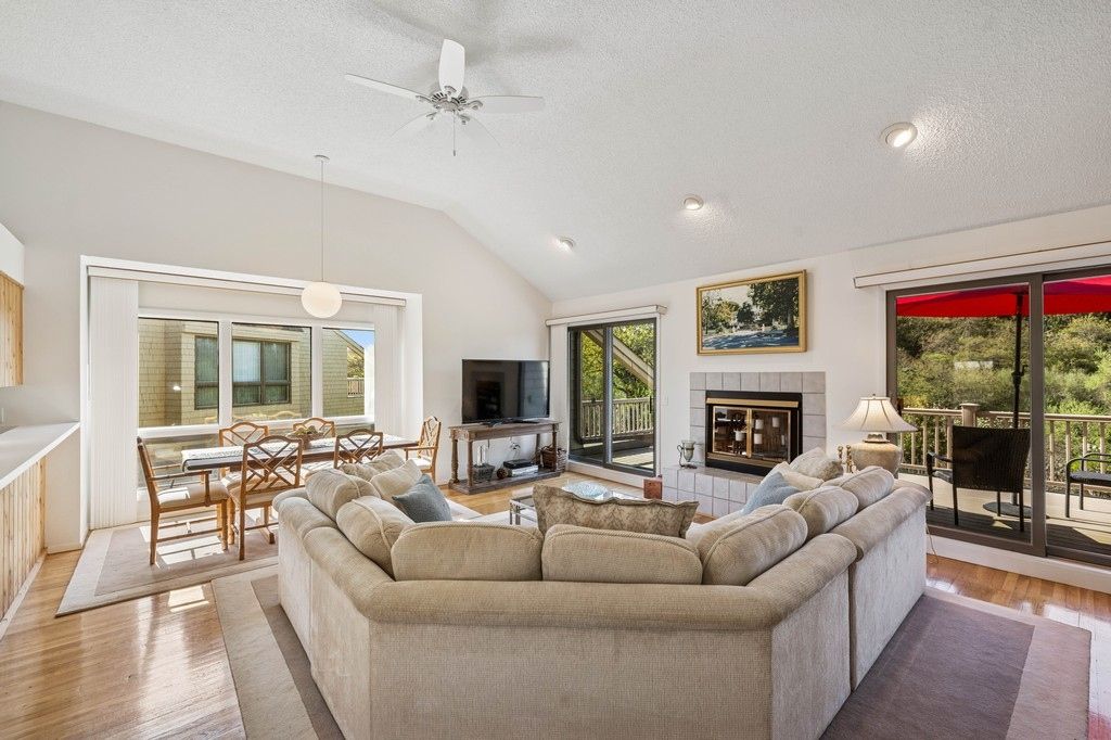  Large Living with Fireplace