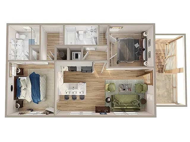 Floor plan Grace (B1)
