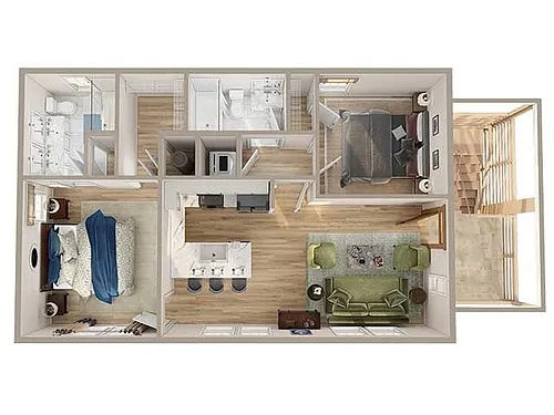 Floor plan Grace (B1)