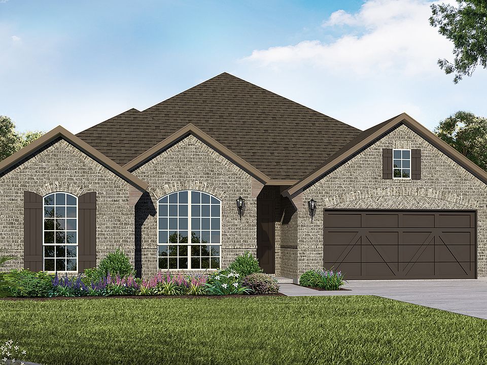Plan 1685 Elevation A by American Legend Homes