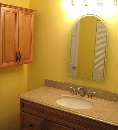 Master bath vanity