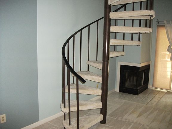Spiral Staircase to Loft